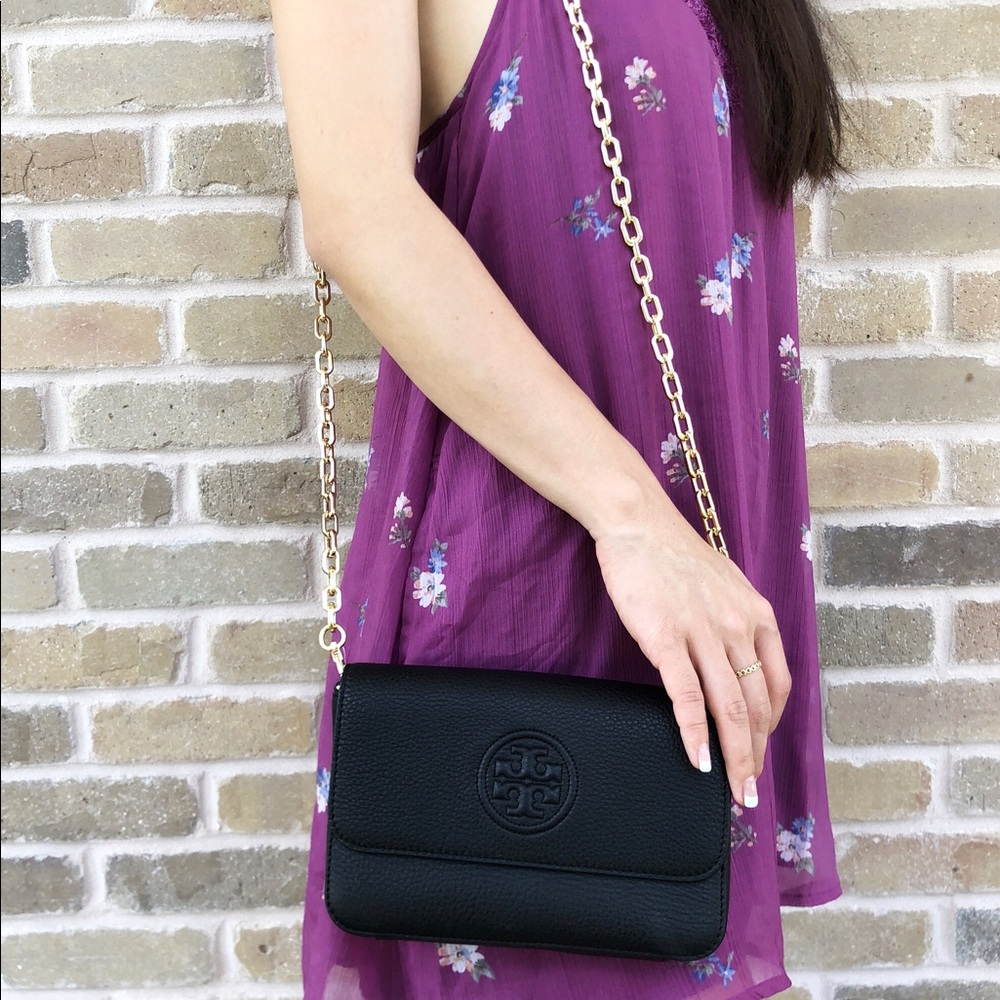 Tory Burch Bombe T Mini Crossbody Bag - Picture 8 of 8